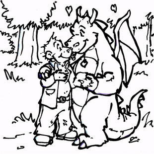 校园恋爱漫画《夏日回声》封面